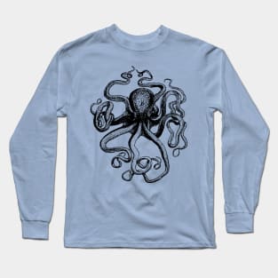 Vintage Octopus Long Sleeve T-Shirt